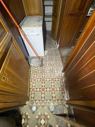 Baldosas hidráulicas antiguas mosaico