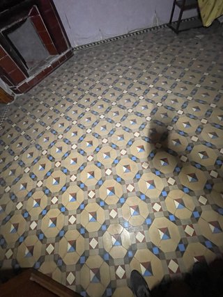 Baldosas hidráulicas antiguas mosaico