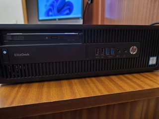 PC HP EliteDesk + Monitor HP