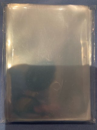 70 fundas transparentes para cartas