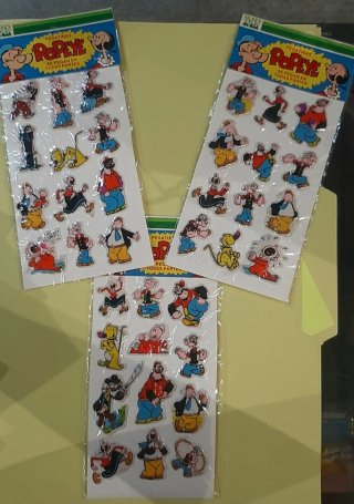 Adesivi Vintage di Popeye