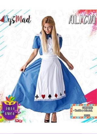 Disfraz Alicia,Alicia en el pais de las maravillas