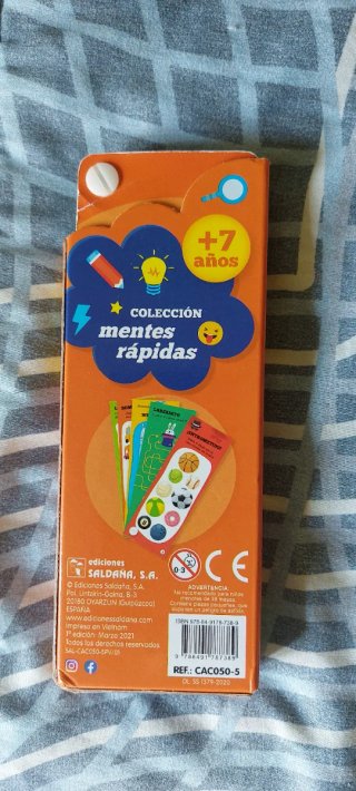 Juego Mentes Rápidas +7 años
