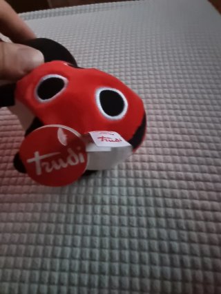 Peluche Trudi Coccinella Originale con Sacchetto