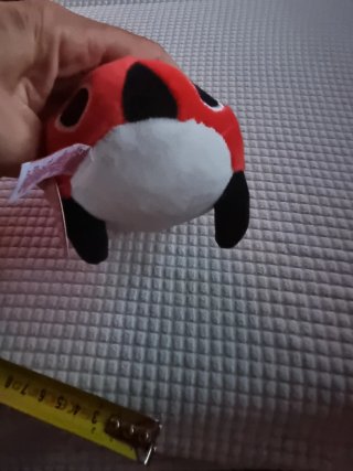 Peluche Trudi Coccinella Originale con Sacchetto