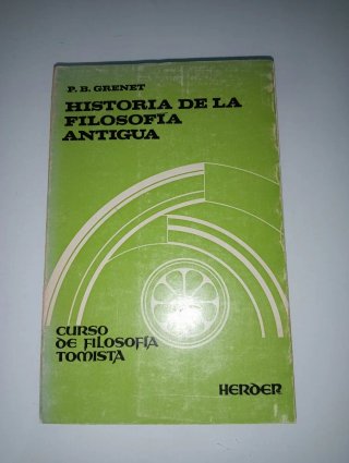 Historia de la filosofía antigua - Grenet