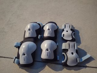 Protecciones para patines Oxelo, talla S