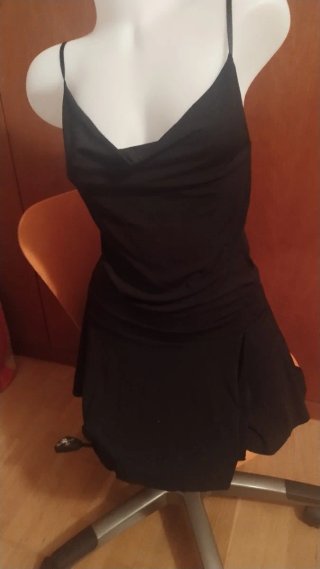 Vestido Negro Fiesta Elegante