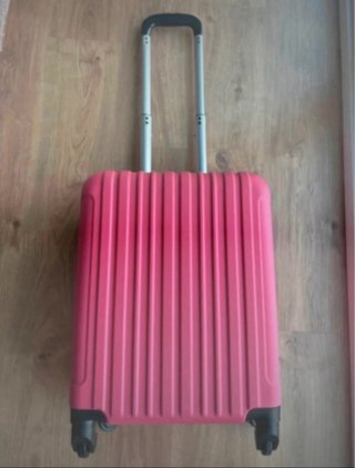 Maleta Misako rosa nueva