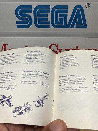 Scramble Spirits - SEGA Master System