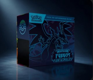 Caja Entrenador Élite Pokémon Fuegos Fantasmales