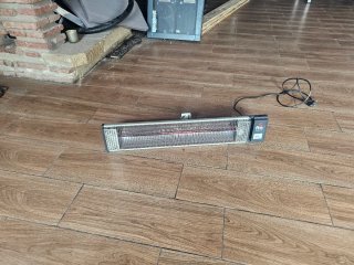 Calentador FM EP 4000 para pared terrazas etc