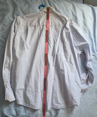 Camisa Cortefiel XXL Manga Larga Azul