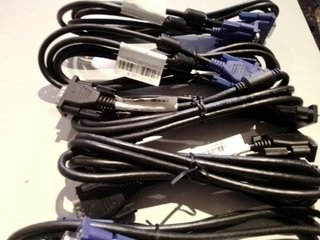 Cables VGA Monitor a Torre PC
