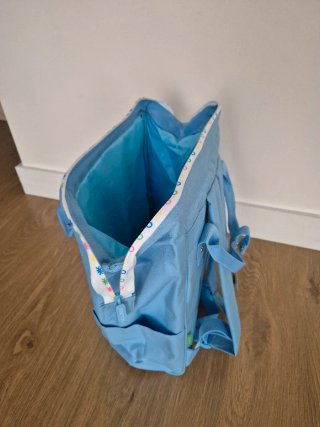 Mochila Benetton "colors" 40x27x19cm nueva