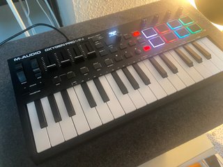 Teclado MIDI M-Audio Oxygen Pro Mini