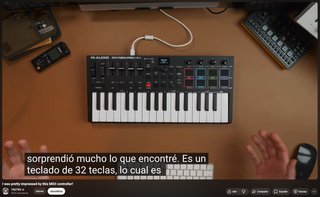 Teclado MIDI M-Audio Oxygen Pro Mini
