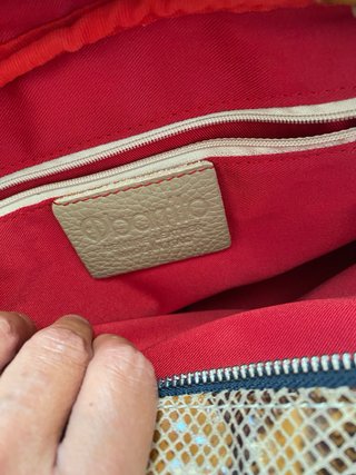 Borsa Ebarrito arancione e rosa