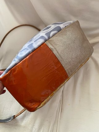 Borsa Ebarrito arancione e rosa