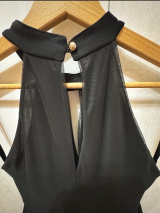 Abito lungo elegante nero
