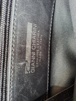 Bolso Piel Gianni Chiarini Negro