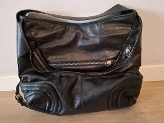 Bolso Piel Gianni Chiarini Negro