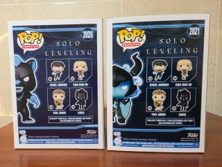 Funko Pop! Solo Leveling Tank 2020 y Iron 2021 SE