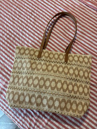Bolso de playa tejido nuevo a estrenar