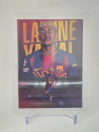 Lamine Yamal Tarjeta Barcelona