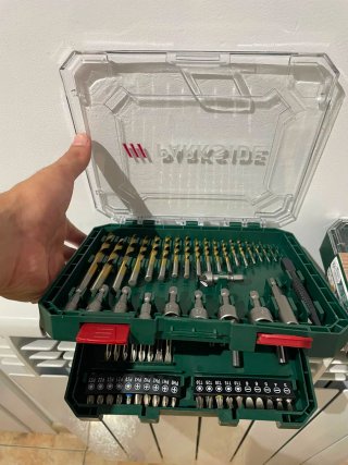 Set de brocas Parkside 75 piezas