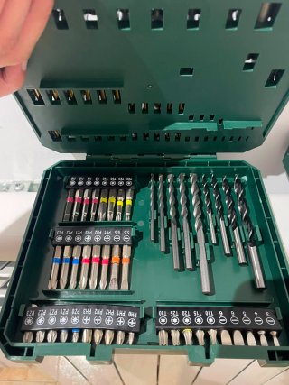 Set de brocas Parkside 75 piezas