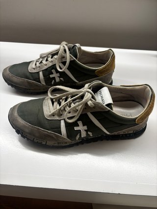 Zapatillas Premiata Talla 42 Verde/Blanco