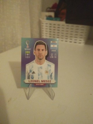 Cromo Leo Messi Mundial 2022 ARG