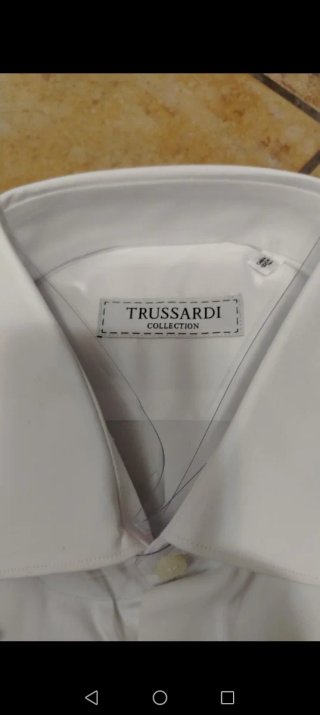 Camicia Trussardi Collection Uomo Bianca
