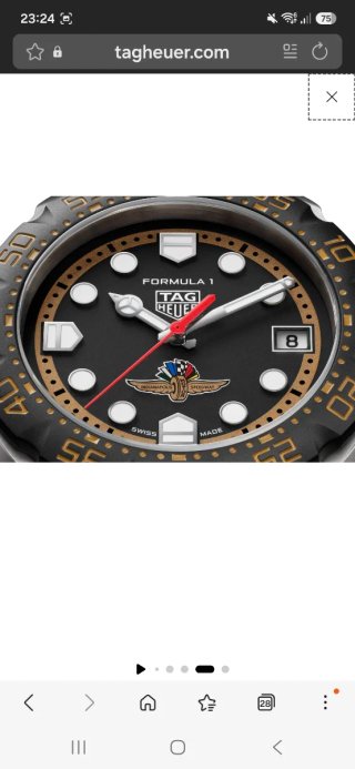 Reloj TAG Heuer Formula 1 Indy 500