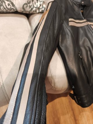 Chaqueta de Piel para Moto