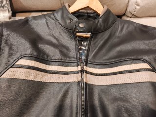 Chaqueta de Piel para Moto