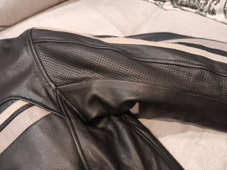 Chaqueta de Piel para Moto