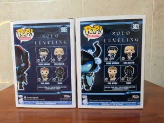 Funko Pop! Solo Leveling Igris 1985 y Iron 2021 SE