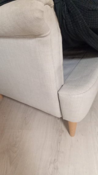 Sillón orejero STRANDMON beige
