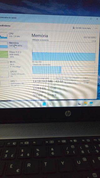 Portátil HP i7 Windows 11