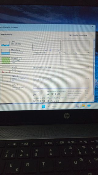 Portátil HP i7 Windows 11