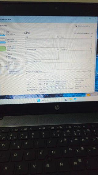Portátil HP i7 Windows 11