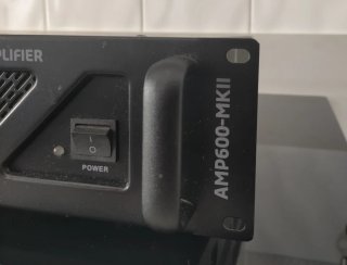 Etapa Potencia Ibiza AMP600 Profesional 600W.