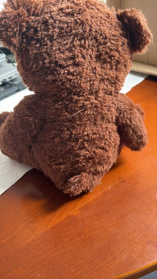 Urso de Peluche Castanho Grande Macio