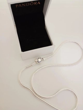 Collar Pandora Corazón Plata