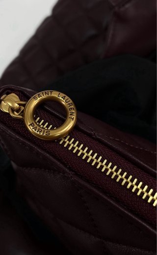 Bolso Saint Laurent Maxi Icare Bordeaux