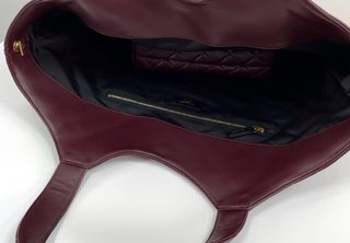 Bolso Saint Laurent Maxi Icare Bordeaux
