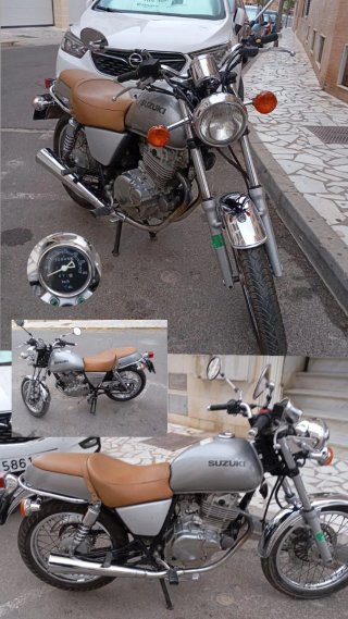 Suzuki TU Plata/Marrón