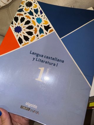 Lengua castellana y literatura I, 1 Bachillerato